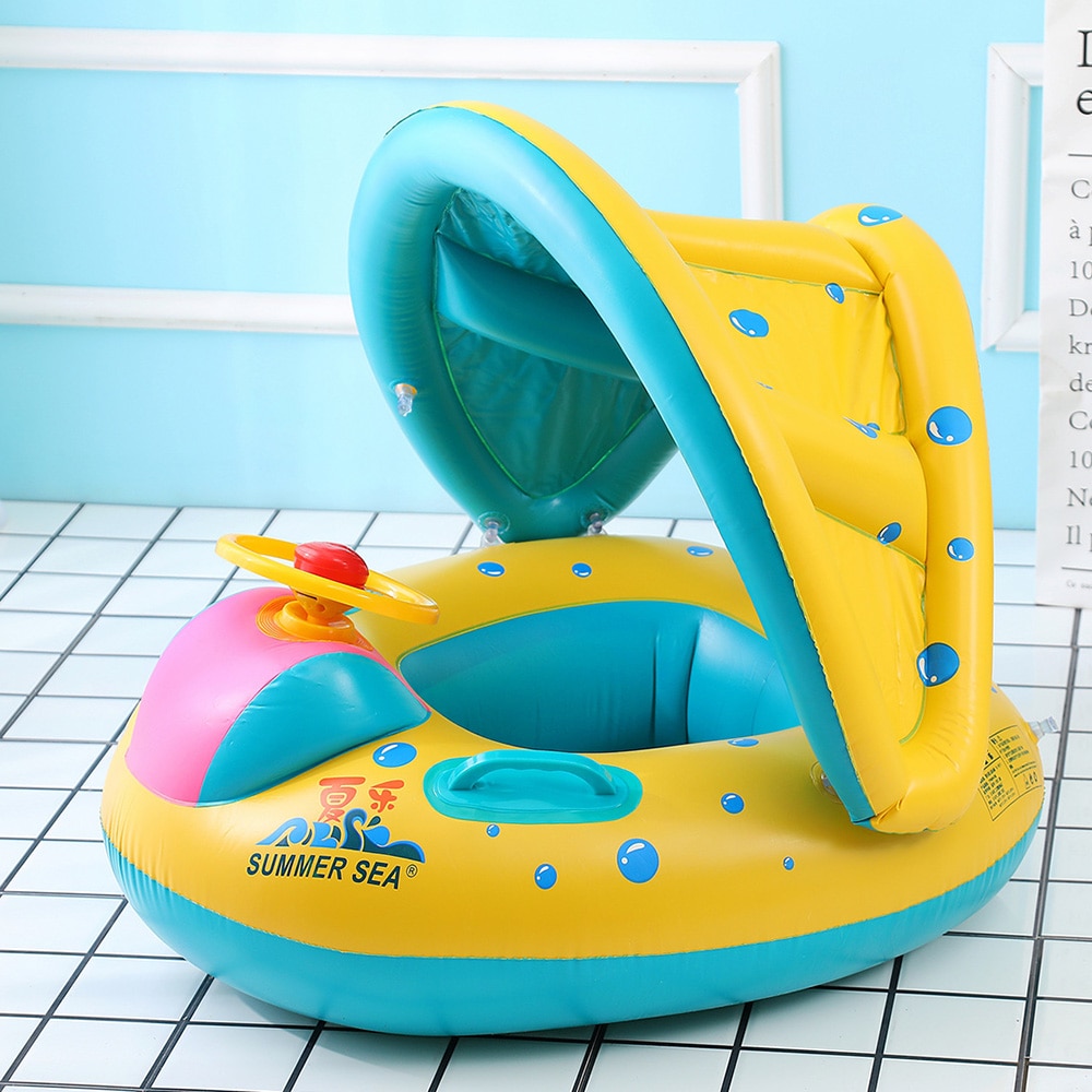 Infant Pool Float with Sunshade